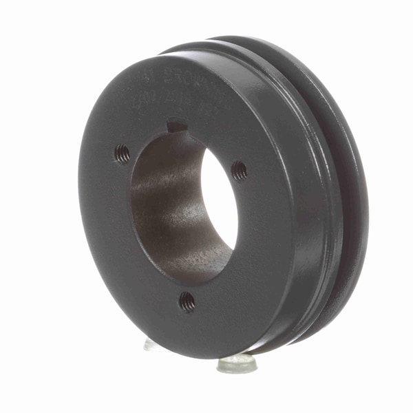 1 Groove Cast Iron Bushed Bore Multiple Sheave, 1P3V41